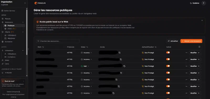 Ressource publique Pangolin